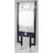 Eago Black Matte Dual Flush Wall Mounted Toilet Tank Carrier for WD101 WD332 WD333 PWG380-BM - alternate 5